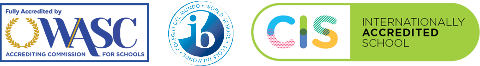 Accreditation logos